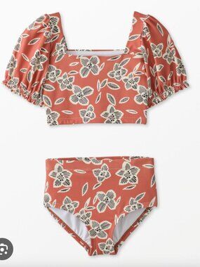 🌼🤎 Hanna Andersson High-Waisted Bikini – Size 5T – Like New 🤎🌼